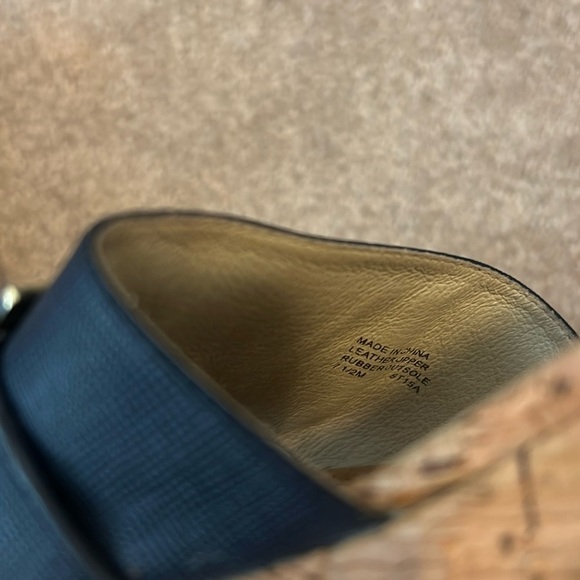 MICHAEL Michael Kors Navy Warren Platform Wedge Sandals, Size 7.5 - Picture 10 of 10